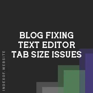 Fixing Text Editor Tab Size Issues on Ubuntu: Settings Not Working Guide | Logo - Indexof